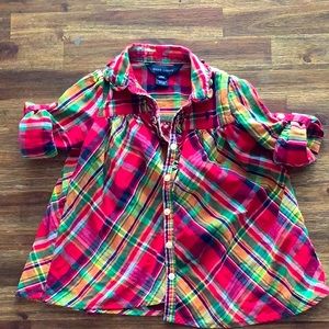 Girls Ralph Lauren shirt 24m